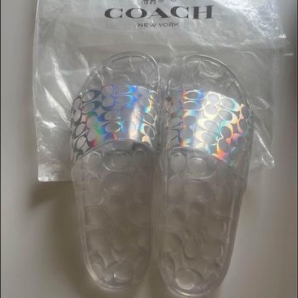 Translucent holographic slides brand new without tags